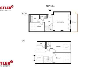 ERSTBEZUG im grünen Prater | 4-Zimmerwohnung mit Terrasse | Provisionsfrei, 949000 €, Immobilien-Wohnungen in 1020 Leopoldstadt ERSTBEZUG im grünen Prater | 4-Zimmerwohnung mit Terrasse | Provisionsfrei, 949000 €, Immobilien-Wohnungen in 1020 Leopoldstadt
