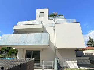 Terrassse und nachhaltiges Wohnen in Essling, in deckengekühlter Ruhelage mit 3 zentralen Schlafzimmern, 1713.61 €, Immobilien-Wohnungen in 1220 Donaustadt