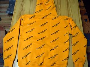 Damen Kapuzensweater Hoodie Marke Black Squad orange Größe S