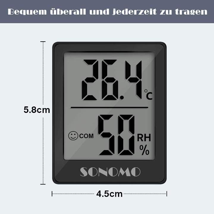 Hygrometer mit Thermometer
