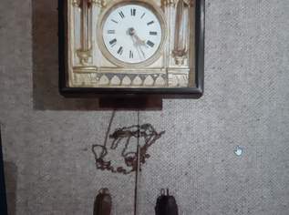 Kastenuhr Wanduhr sehr alt, 200 €, Marktplatz-Antiquitäten, Sammlerobjekte & Kunst in 4611 Buchkirchen