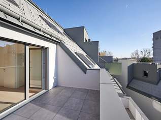 4 Zimmer mit sonniger Terrasse in idyllischer Grünlage nahe Donau! - ERSTBEZUG!, 669900 €, Immobilien-Wohnungen in 1220 Donaustadt
