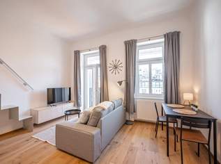 Short-term apartment in walking distance to AUGARTEN, 2-6 months, fully furnished with balcony!, 1199.99 €, Immobilien-Wohnungen in 1020 Leopoldstadt
