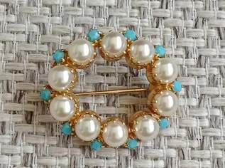 Edle Brosche, ca 3.5cm Durchmesser, FIXPREIS 20€ / NUR SELBSTABHOLUNG,23 Bez. KEIN Versand!, 20 €, Kleidung & Schmuck-Accessoires, Uhren, Schmuck in 1230 Liesing