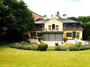 Luxuriöse Villa in 1230 Wien ++ Privat / Gewerblich nutzbar : 15 Zimmer, 7 Schlafzimmer, Garten, Balkone und Garage, Einliegerwohnung, ., 14207.6 €, Immobilien-Häuser in 1230 Liesing