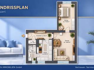 OBER ST. VEIT | Charmante 2-Zimmer-Wohnung in ruhiger Grünlage am Streckerpark | ZELLMANN IMMOBILIEN, 259000 €, Immobilien-Wohnungen in 1130 Hietzing