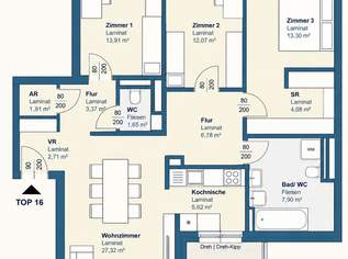 Großzügige Wohnidylle | Loggia UND Balkon!, 1290.24 €, Immobilien-Wohnungen in 8020 Großzügige Wohnidylle | Loggia UND Balkon!, 1290.24 €, Immobilien-Wohnungen in 8020