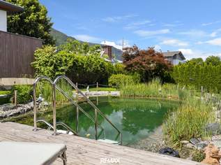Wohnen wie im Urlaub – Gepflegtes Wohnhaus mit Naturschwimmteich in Baldramsdorf, 510000 €, Immobilien-Häuser in 9805 Baldramsdorf