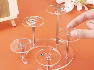 Display Ständer Acryl, 5 Ebenen