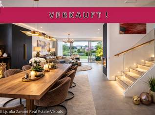 Möbliertes Designer-Doppelhaus mit Spa & Pool nahe Wien, 1690000 €, Immobilien-Häuser in 2380 Gemeinde Perchtoldsdorf
