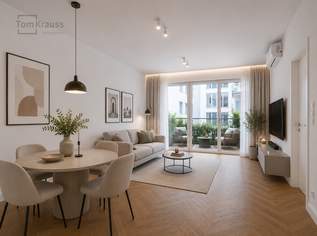 KLIMATISIERTE RUHIGE 3-ZIMMER-WOHNUNG MIT BALKON & LOGGIA IM KARMELITERVIERTEL, 549000 €, Immobilien-Wohnungen in 1020 Leopoldstadt