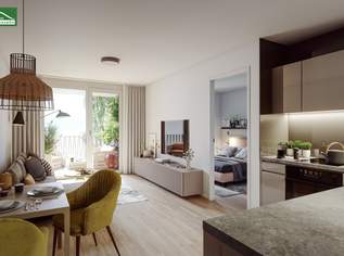 Traumhafte Dachgeschosswohnung mit Dachterrasse mit Gartenfläche - Ihr neues Eigenheim im 22. Bezirk - JETZT ANFRAGEN, 270000.52 €, Immobilien-Wohnungen in 1220 Donaustadt