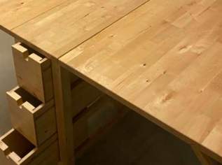 Holztisch Ikea Norden , 180 €, Haus, Bau, Garten-Möbel & Sanitär in 1140 Penzing