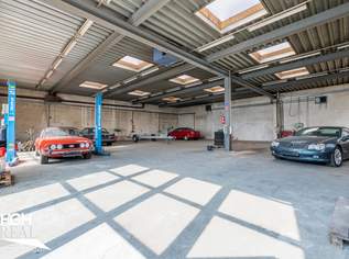 2325 Himberg Großes Grundstück mit heller beheizter HALLE, Außenfläche und bestandsfreiem Mehrparteienhaus mitten in Himberg, 950000 €, Immobilien-Gewerbeobjekte in 2325 Katastralgemeinde Himberg