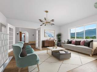 Panoramablick inklusive: Ihr neues Zuhause auf zwei Ebenen mit Doppelgarage, 299000 €, Immobilien-Häuser in 9433 Blaiken