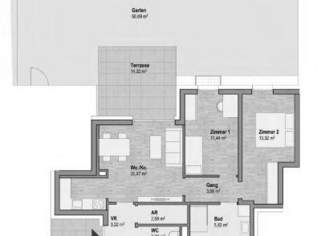 TopA EG : 50m2 + 48m2 Freifläche - LEBEN in GEIDORF + Garten - PROVISIONSFREI f.d. Käufer, 306280 €, Immobilien-Wohnungen in 8010 