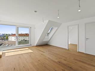 ++ GANZ OBEN ankommen ++ Dachgeschossjuwel im PROJEKT KARL74, 562000 €, Immobilien-Wohnungen in 1220 Donaustadt