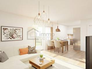 Seniorenwohnungen mit +PLUS+ in wunderbarer Grünruhelage / Top 2 - 1.OG - 81 m² - 3 Zimmer – Balkon - Garten - Garage / Bezug 2026, 368000 €, Immobilien-Wohnungen in 7000 Eisenstadt