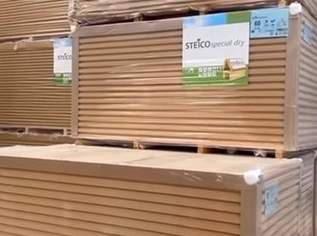 Unterdeckplatten STEICO Special Dry 60 mm Holzfaser-Dämmplatten N+ F, begehbare Dämmung, 17 €, Haus, Bau, Garten-Hausbau & Werkzeug in 8472 Straß in Steiermark