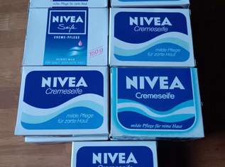 Diverse alte Seifen(8x4 , Nivea, Caress)