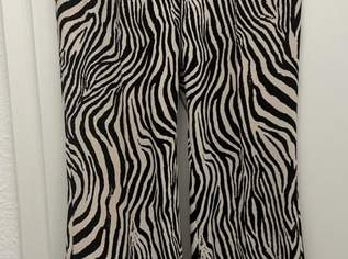 Marc Cain Stoff Hose mit Zebra Muster, N4 (40-L)
