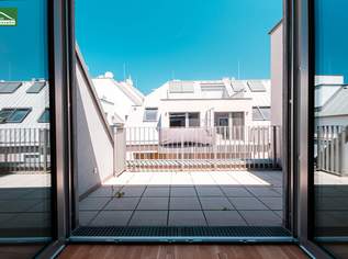 Sie haben es sich verdient .... Neubau im DG mit Terrasse und Küche in Bestlage - Nähe U1 - Kagraner Platz, 429900 €, Immobilien-Wohnungen in 1220 Donaustadt