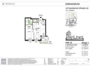 Moderne 2-Zimmer-Wohnung mit Loggia - Nachhaltiges Wohnen beim Yppenplatz, 325000 €, Immobilien-Wohnungen in 1170 Hernals Moderne 2-Zimmer-Wohnung mit Loggia - Nachhaltiges Wohnen beim Yppenplatz, 325000 €, Immobilien-Wohnungen in 1170 Hernals