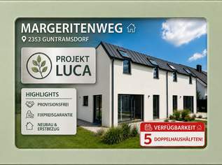 ++ WOHNEN MIT WOW-EFFEKT ++ NUR NOCH 5 HÄUSER, 450000 €, Immobilien-Häuser in 2353 Gemeinde Guntramsdorf ++ WOHNEN MIT WOW-EFFEKT ++ NUR NOCH 5 HÄUSER, 450000 €, Immobilien-Häuser in 2353 Gemeinde Guntramsdorf