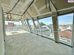 Welch grandioser Panoramablick! Großzügige drei Zimmer, mit 2 kompakten Terrassen und bester Lage!, 1320000 €, Immobilien-Wohnungen in 1050 Margareten