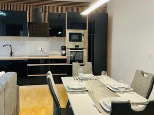 ✨ Exklusive Marina Tower | Hochgeschoss 3-Zimmer Wohnung mit direktem Donau-Blick | Voll möbliert | Befristet vermietet bis 30.09.2026 | Top Investment oder Eigennutzung ++, 850000 €, Immobilien-Wohnungen in 1020 Leopoldstadt
