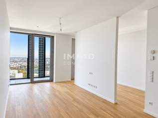 DC2 Tower: Erstbezug - 32. Etage NEW YORK Vibes, 1550 €, Immobilien-Wohnungen in 1220 Donaustadt