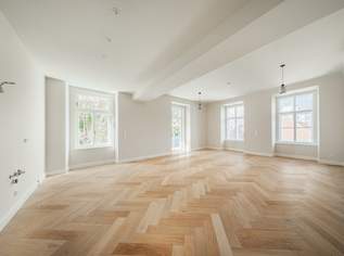 BLICK in die BAUMKRONEN! Klimatisierte TRAUMWOHNUNG mit 2 BALKONEN, 1195000 €, Immobilien-Wohnungen in 1040 Wieden