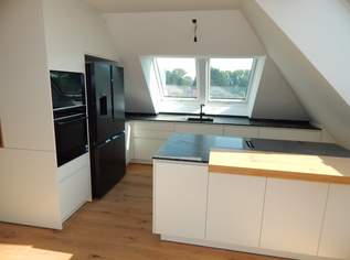 Mit dem Aufzug direkt in die Dachterrassenwohnung mit neuer komplett Küche - Erstbezug nähe Mühlwasser, 1269000 €, Immobilien-Wohnungen in 1220 Donaustadt