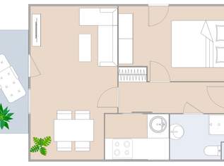 Moderne Neubauwohnung mit Balkon in zentraler Lage, 695.85 €, Immobilien-Wohnungen in 8044 