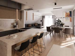 Modernes Penthouse mit 5!!! Sonnenterrassen *Erstbezug *Deckenkühlung *Wasser-Wasser-Wärmepumpe *geräumige Wohnküche *exklusive und stylische Ausstattung *schlüsselfertig, 829000 €, Immobilien-Wohnungen in 1220 Donaustadt