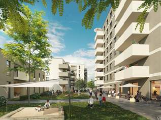 Gretls Garten - jetzt mieten, später zum Fixpreis kaufen, 1299.12 €, Immobilien-Wohnungen in 1220 Donaustadt