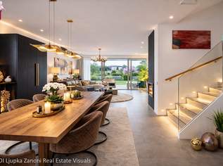 Möbliertes Designer-Doppelhaus mit Spa & Pool nahe Wien, 1690000 €, Immobilien-Häuser in 2380 Gemeinde Perchtoldsdorf