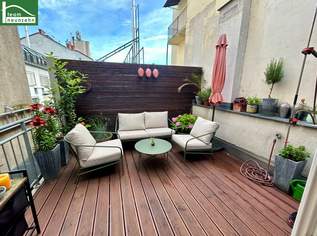 Ihre Stadtwohnung in Bestlage: direkt bei U2 und in wenigen Min. fußläufig im 1. - sofort beziehbarer Altbau auf 3 Ebenen mit Terrasse, 729000 €, Immobilien-Wohnungen in 1020 Leopoldstadt