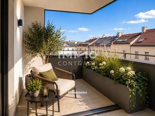 Exklusives Wohnen nahe Schönbrunn – 2-Zimmer-Neubau im 1. Dachgeschoss, 309000 €, Immobilien-Wohnungen in 1120 Meidling