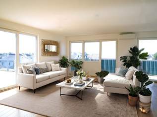 RESERVIERT! Exklusives Dachgeschoss - zwei große Terrassen - tolle Rundumsicht!, 324000 €, Immobilien-Wohnungen in 2460 Gemeinde Bruck an der Leitha