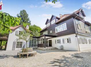 Zeitlose Eleganz im Wienerwald – Historische Villa mit Nebengebäuden auf Traumgrundstück mit Outdoorpool und Waldsauna, 4200000 €, Immobilien-Häuser in 3032 Eichgraben