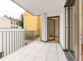 Erstbezug ab Februar 2026! 2-Zimmer-Balkonwohnung inkl. Stellplatz und Garten zu vermieten!, 1290 €, Immobilien-Wohnungen in 1150 Rudolfsheim-Fünfhaus