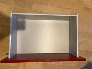 Gratis! 2x Schubladen Ikea Besta Hochglanz rot inkl Scharniere