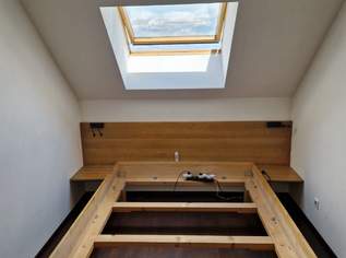 Provisionsfreie, südseitige 2 Zimmer DG Wohnung plus Balkon, 1020 €, Immobilien-Wohnungen in 2362 Gemeinde Biedermannsdorf