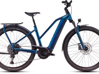 Cube Kathmandu Hybrid EX 800 - electricblue-chrome Rahmengröße: 46 cm, 3899 €, Auto & Fahrrad-Fahrräder in 5412 Puch bei Hallein