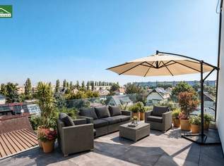 PROVISIONSFREI! Ihr neues Zuhause nahe der Alten Donau: Luxuriöses Penthouse mit 5 Terrassen!, 829000 €, Immobilien-Wohnungen in 1220 Donaustadt