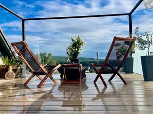 Time out am Wasser: Schwimmen. Radfahren. Laufen,.. ca.107 m2 mit Rooftop 31 m2 und Terrasse ca. 10m2, 550000 €, Immobilien-Wohnungen in 1190 Döbling