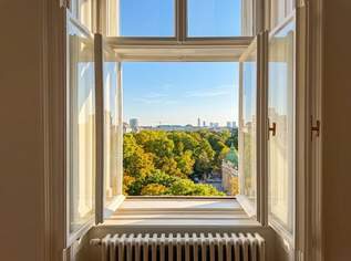 PRACHTVOLL! Altbau mit Blick über den Stadtpark / Ring, 8195 €, Immobilien-Wohnungen in 1010 Innere Stadt