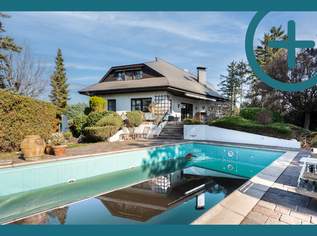 Charmante Landhausvilla mit Pool & Privatsteg, 1274000 €, Immobilien-Häuser in 2333 Gemeinde Leopoldsdorf