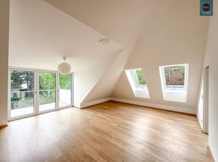 Provisionsfrei: Klimatisiertes Dachgeschoss Maisonette Apartment mit 2 Balkonen in Bestlage von Grinzing!, 2875.23 €, Immobilien-Wohnungen in 1190 Döbling